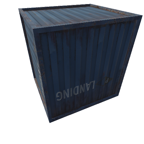 ContainerShedBlue