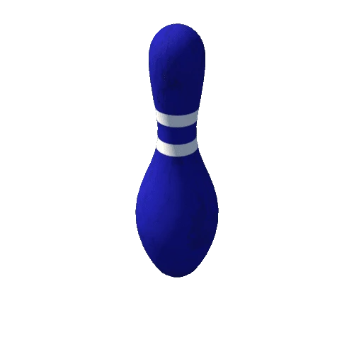 BowlingPinBlueDirty