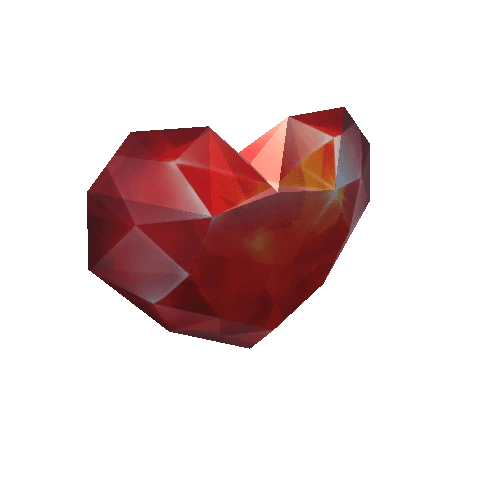 Gem-Heart-Red