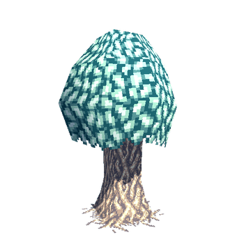 grasslands_Tree_snowy_lowPoly