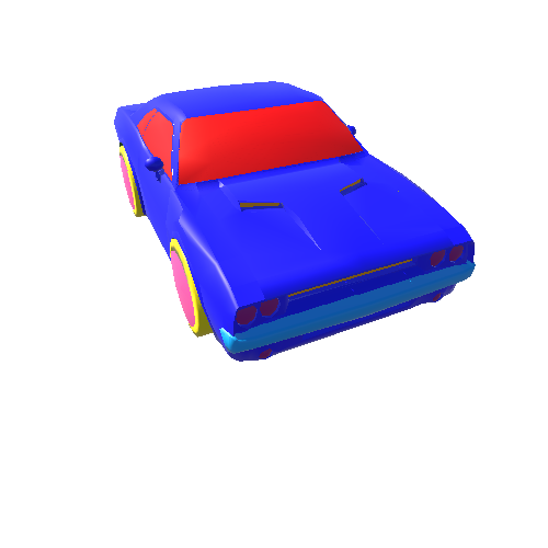 Car03_Low_ColorCoded_Rigged