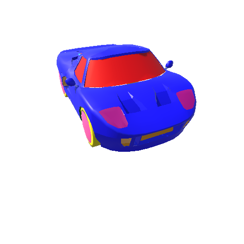 Car05_Low_ColorCoded_Rigged