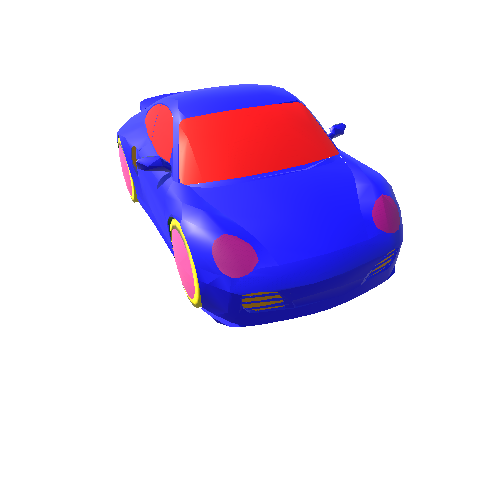 Car07_Low_ColorCoded_Rigged
