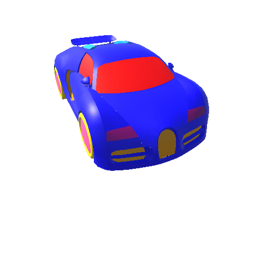 Car08_ColorCoded_Rigged