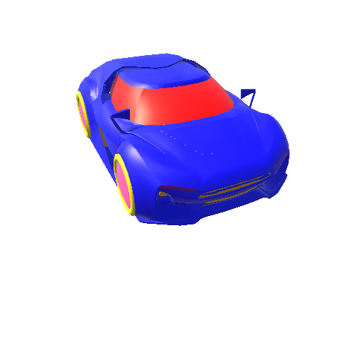 Car13_ColorCoded_Rigged