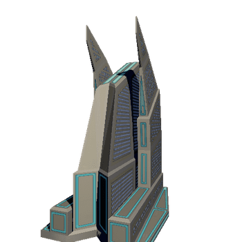 SciFiBuilding_Blue_04