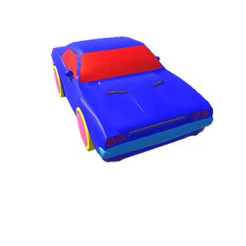 Car03_Low_ColorCoded_Rigged