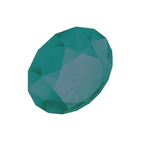 Gem-Round-Cyan