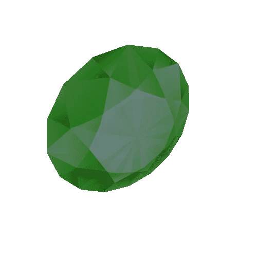 Gem-Round-Green