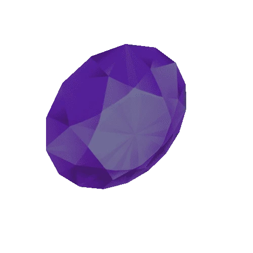 Gem-Round-Purple