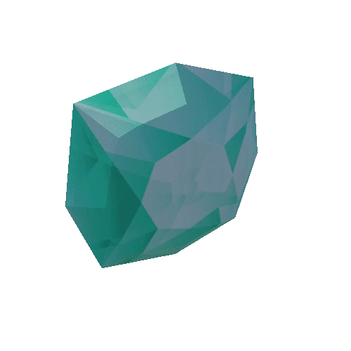 Gem-Cushion-Cyan