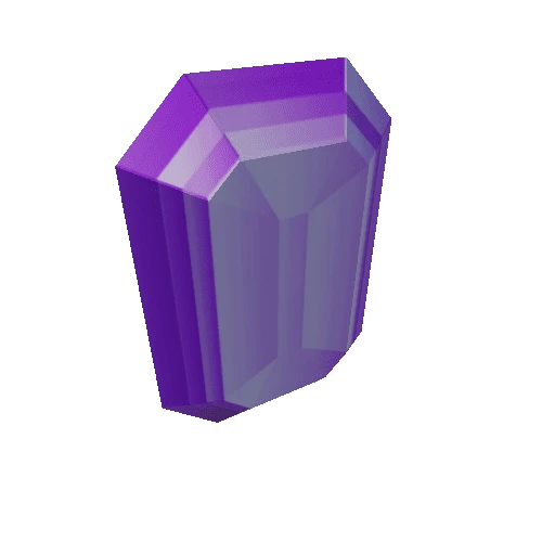 Gem-Emeraldcut-Purple