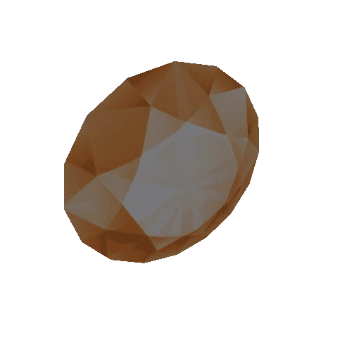 Gem-Round-Orange