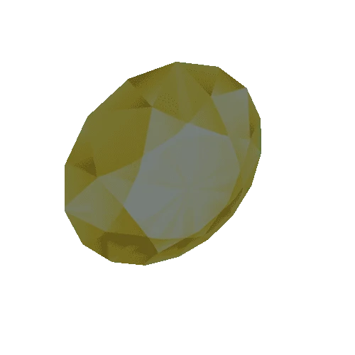 Gem-Round-Yellow