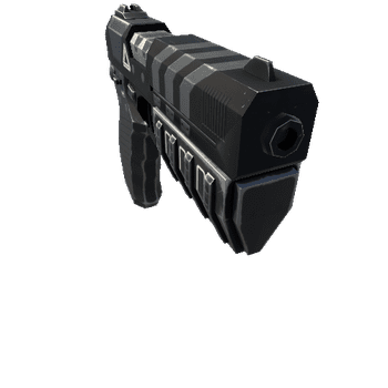 ScifiPistol2Black