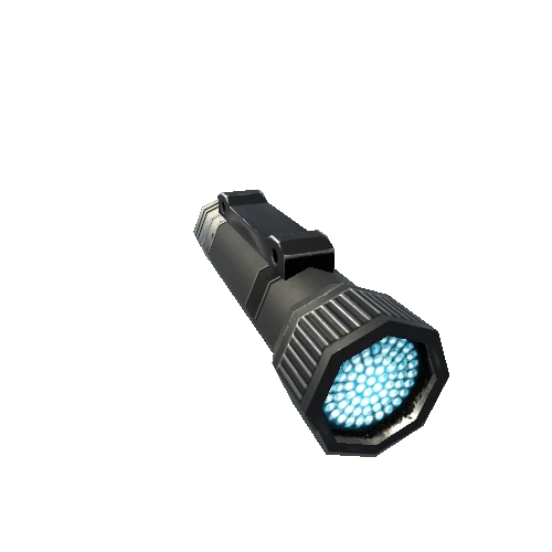 ScifiRifleFlashlightBlack