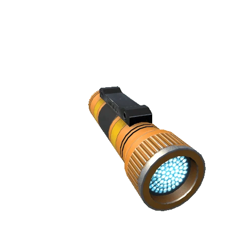 ScifiSniperRifleFlashlightYellow