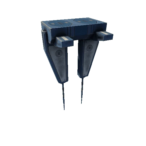 TriangularJumpgate1BottomPartBlue