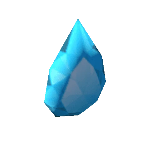 Gem-Cyan-Teardrop