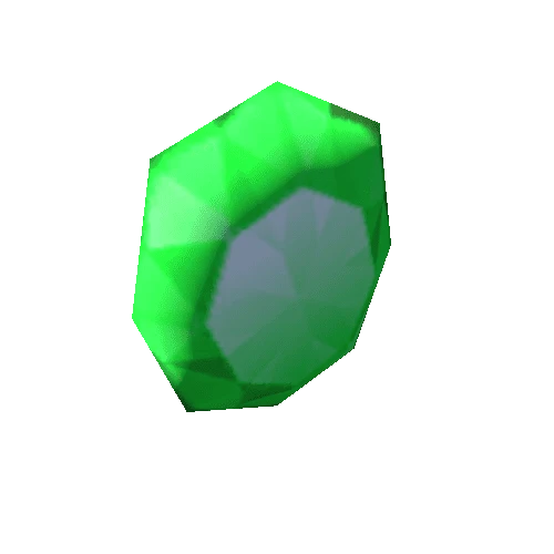 Gem-Green-Oval