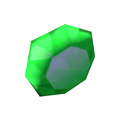 Gem-Green-Round