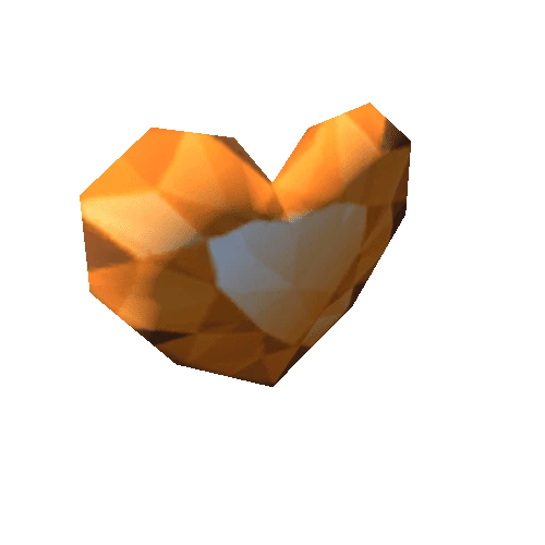 Gem-Orange-Heart