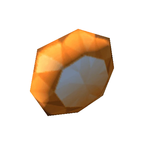 Gem-Orange-Round