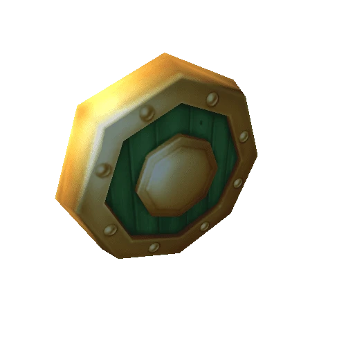 Shield-Gold-Green