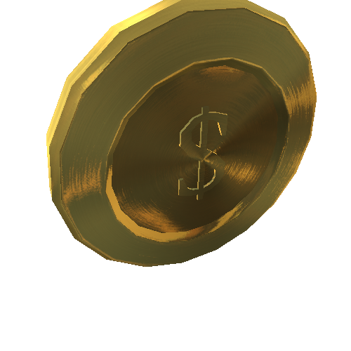 GoldBrushedCoin