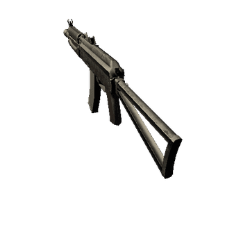 AK-74u Russian Assault Rifle