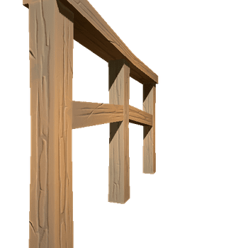 Railing_Wooden_Standalone