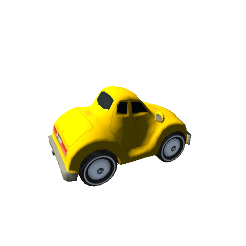 cartoonCar-yellow