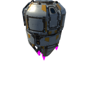 REENTRY_CRAFT_ANIM_noINT Orbital Reentry Craft