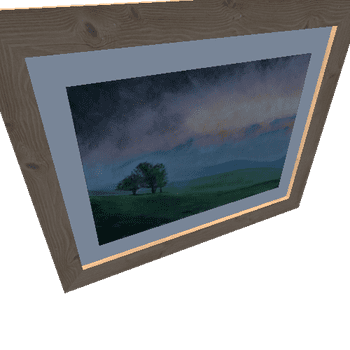 Sunset_Hillside_WoodFrame