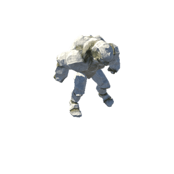 HOLEM_PREFAB Golem-Reptile Character (Rigged)