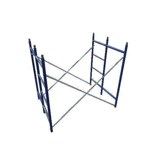 PBR_SCaffoldingPiece_Blue