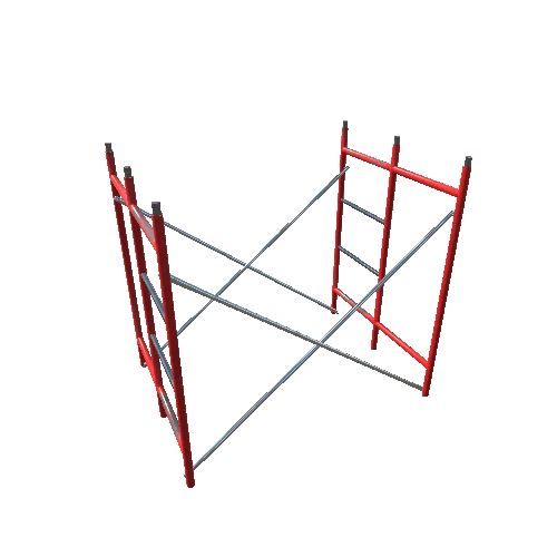 PBR_ScaffoldingPiece_Red