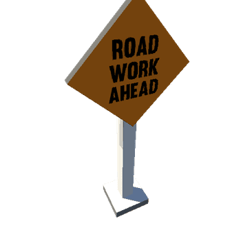 Prop_RoadWorkAhead_Sign