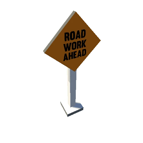 Prop_RoadWorkAhead_Sign