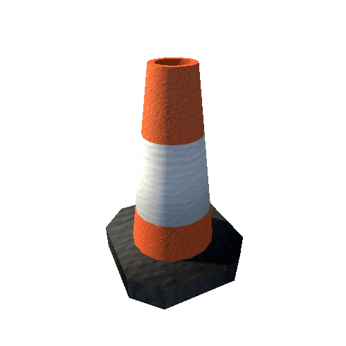 TrafficConeOrangeWhite