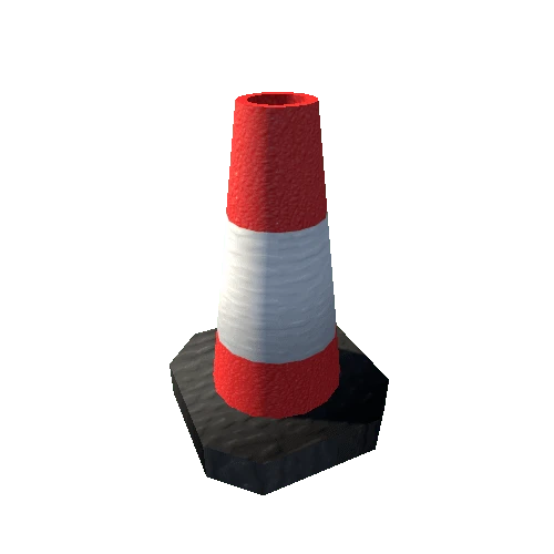 TrafficConeRedWhite