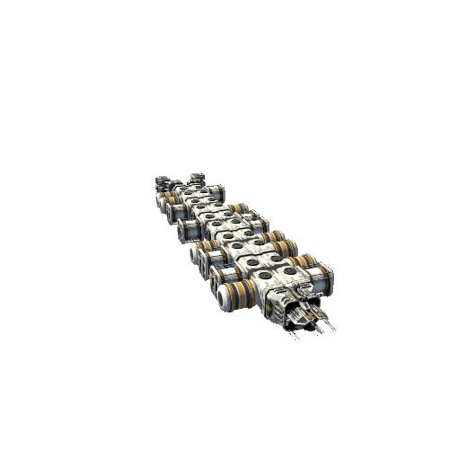 SuperLargeCargoTransportModularWhite