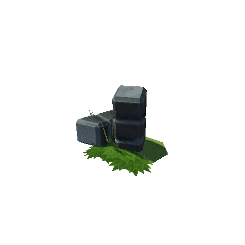 Ruins_SmallGrassColumn_03_3x3