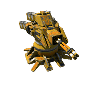 MinigunTurretYellow