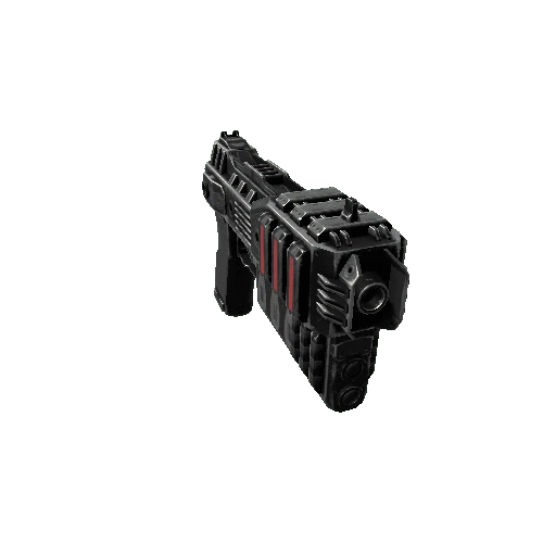 ScifiEnergyPistol1AnimatedBlack