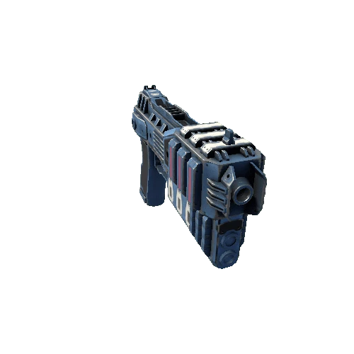 ScifiEnergyPistol1AnimatedBlue