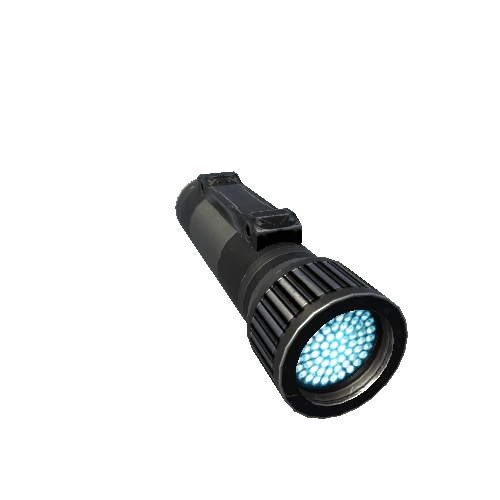 ScifiEnergyPistolFlashlightBlack