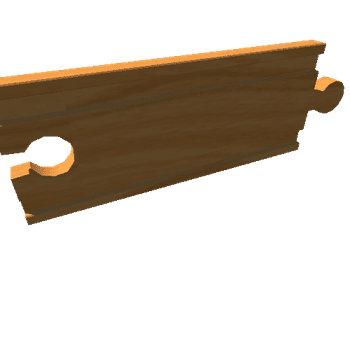 WoodenStraitTrackShort