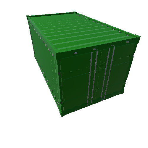 ShippingContainerGreen