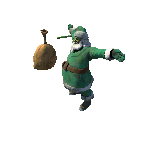 ZombieClaus_Character_PBR